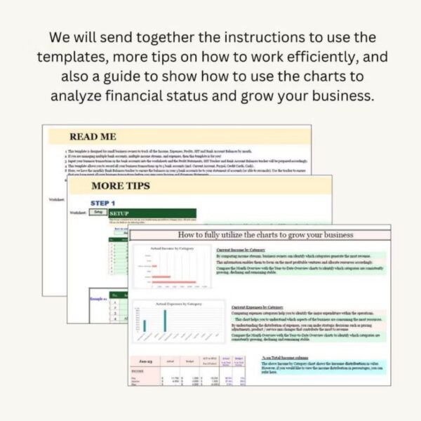 📌 Business Bookkeeping Accounting Excel Template - Image 3